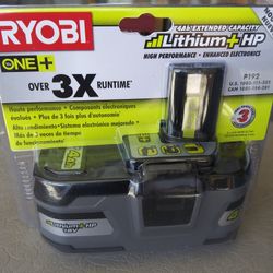 Ryobi High Performance 4 Ah Battery! $60
