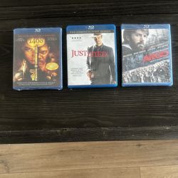 Blu-Ray DVD’s 3 Total