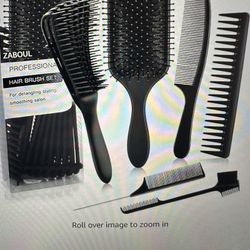 Professional Hairbrush Set