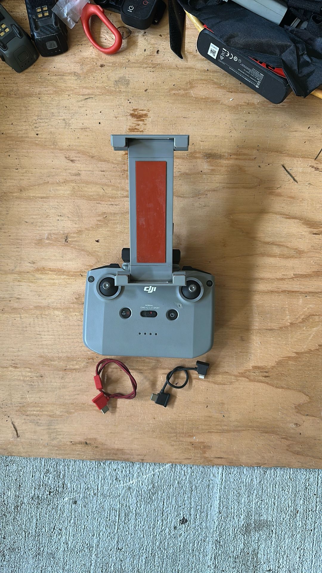 DJI MINI 2 REMOTE WITH EXTRA TABLET & PHONE HOLDER& DJI HARNESS!