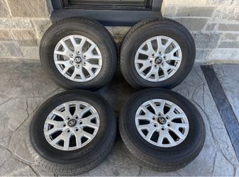17" Toyota Tacoma 4Runner TRD Silver OEM wheels rims tires 2024 2025