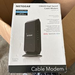 Netgear Cable Modem CM600