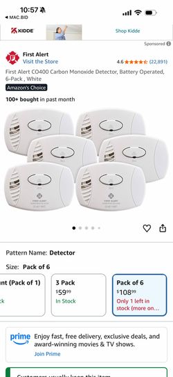 Carbon Monoxide Alarm
