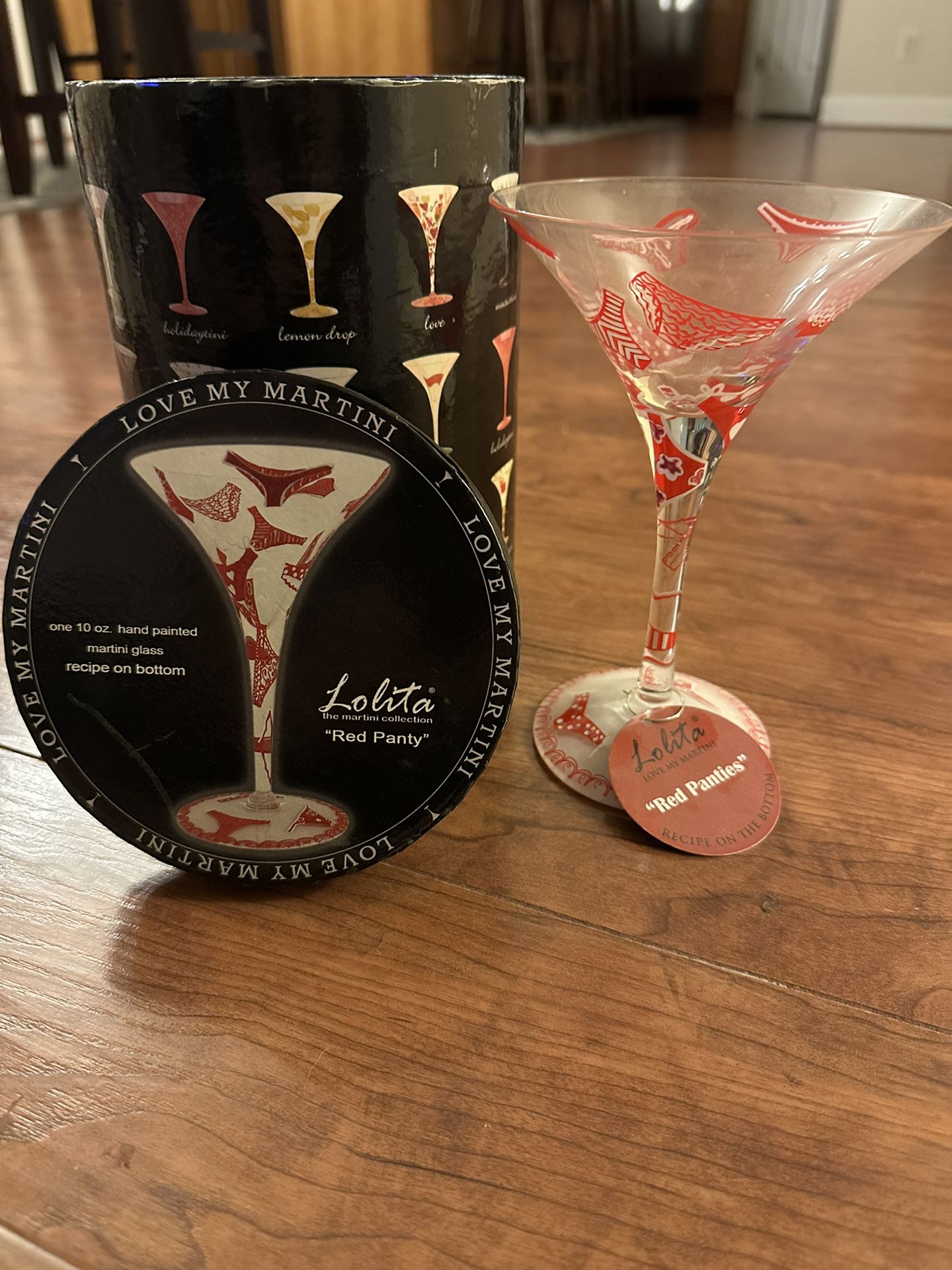 Lemon Drop Lolita Cocktail Glass
