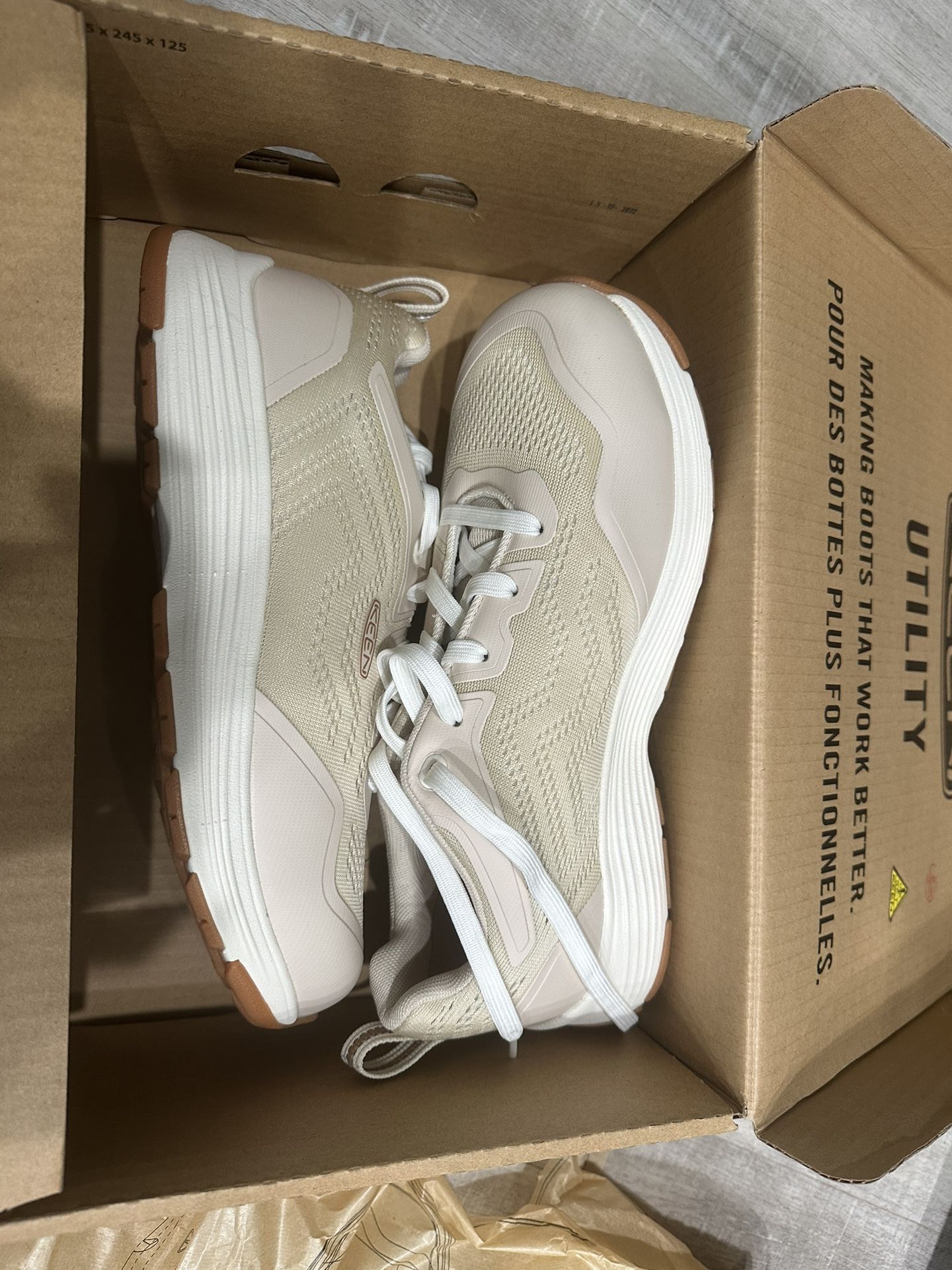 New/KEEN Utility Sparta 2 Alloy Toe Work Shoes Birch Aluminum Toe/Women's Sz 9M