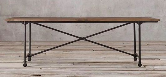 [Tonight and tomorrow only] Restoration hardware RH industrial dining table flatiron