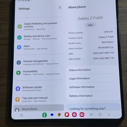 Samsung Galaxy Z Fold4 256gb Unlocked