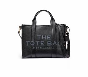 Marc Jacobs The Tote Bag Black Leather