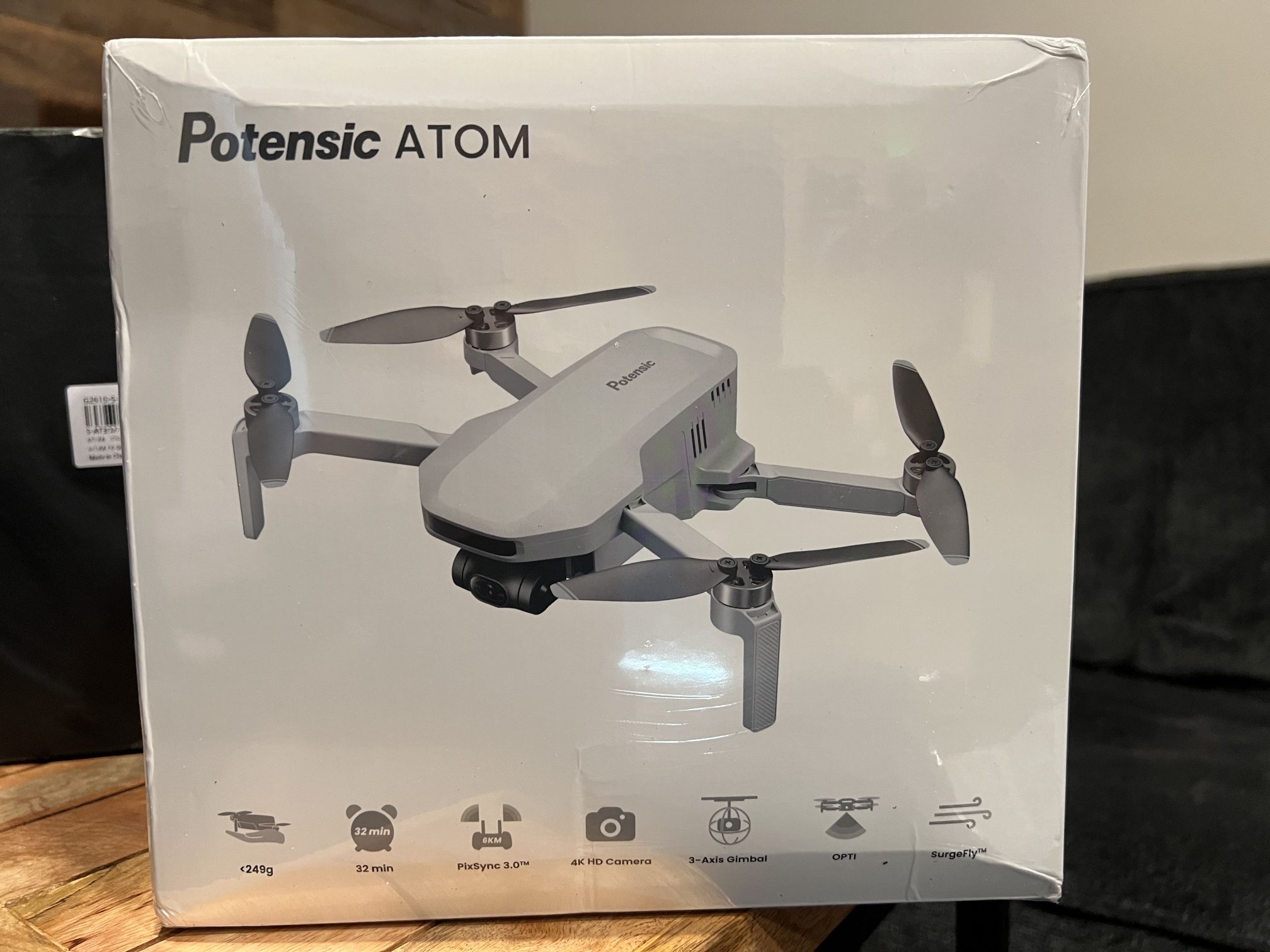 New in box Potensic Atom drone bundle