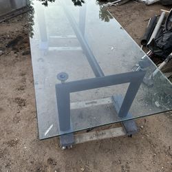 Glass table