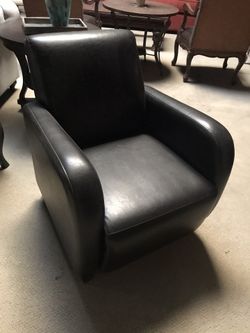 Accent Leather Chair