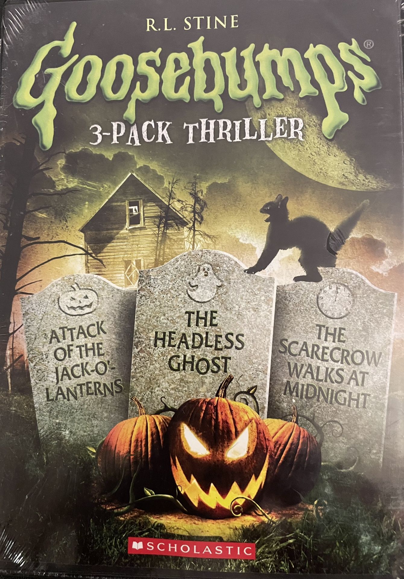 R.L. Stine GOOSEBUMPS 3-Pack Thriller! (DVD) NEW!