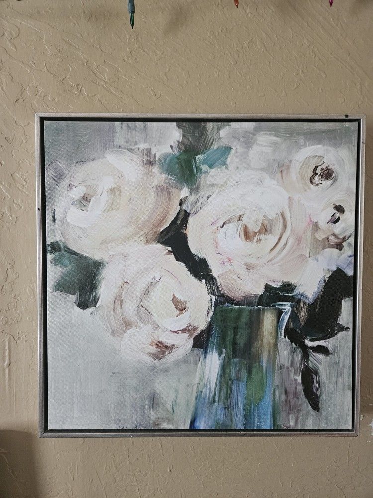 2 Flower Portraits 🖼17"×17"