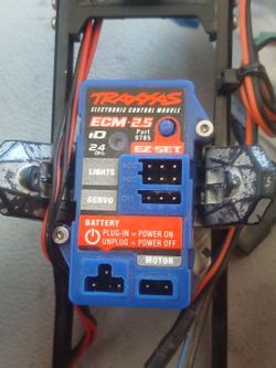 Traxxas Trx4m ECM 2.5 1/18 crawlers .sets 3 running modes ,2 light hookups