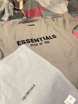 Fear of God Essentials Grey T-Shirt