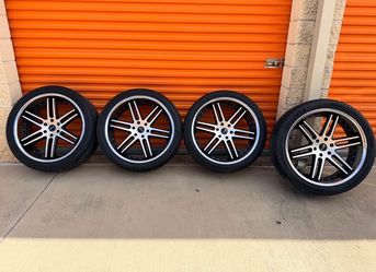 GIANELLE CHEVY SILVERADO TAHOE GMC SIERAA RAM NISSAN RIMS 24 INCH