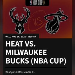 Miami HEAT TICKETS 