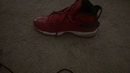 Air Jordan Red High-Top Sneaker