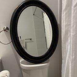 Mirror with frame