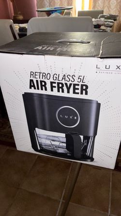 NEW Glass Air fryer 5L  NIB