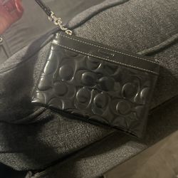 Coach Patent Leather Wristlet 