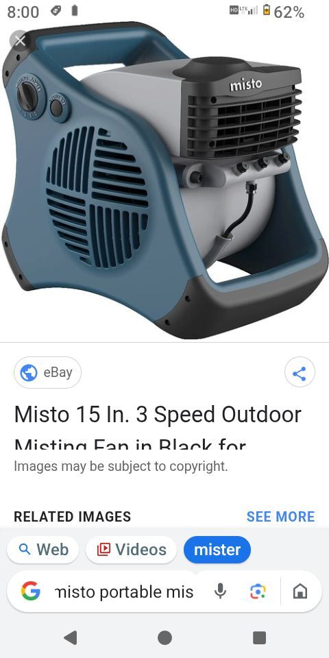 Misto portable mister
