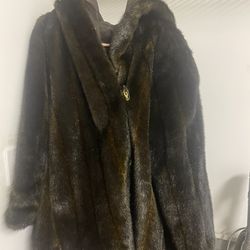 Vintage Mink Fur Coat
