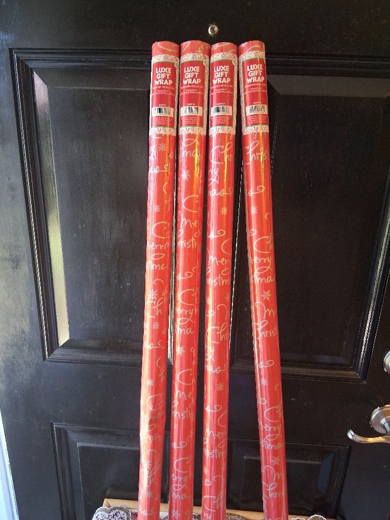 New,Christmas Wrapping Paper, (4)