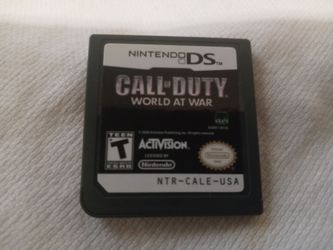 Nintendo ds cod world at war