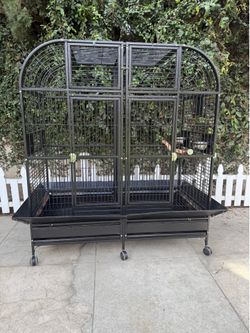 AE Double Macaw BirdCage 64x32