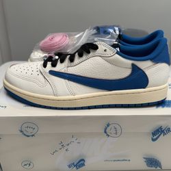 Jordan 1 Low Travis Scott X  Fragment Sz 10 
