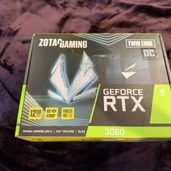 Zotac RTX 3060 - Perfect Condition