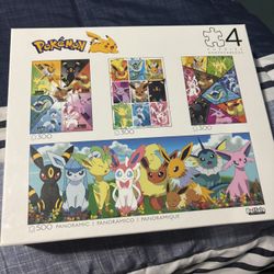 Pokemon Eeveelutions Puzzles