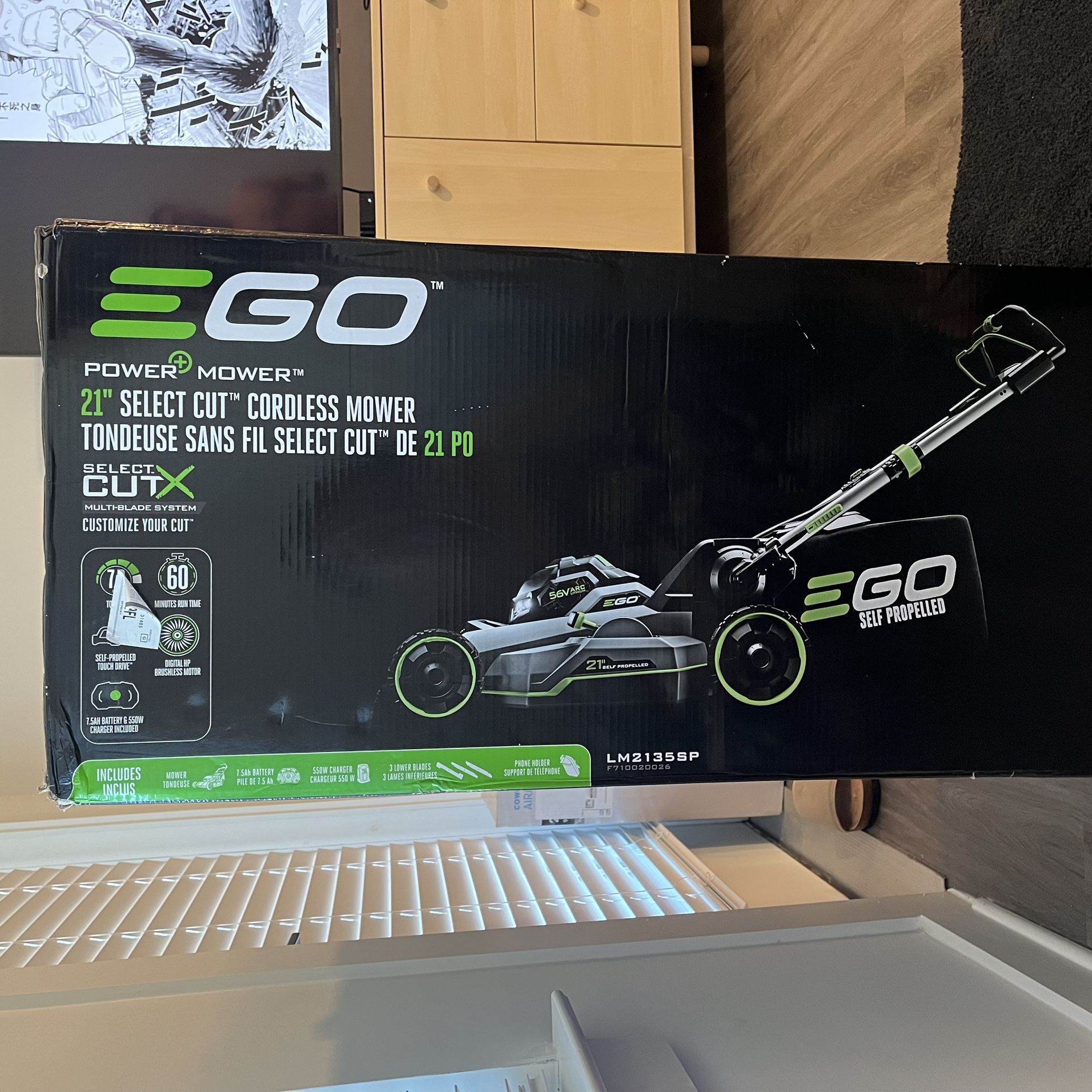 New! Unopened Ego 56V Electric Mower 2135SP