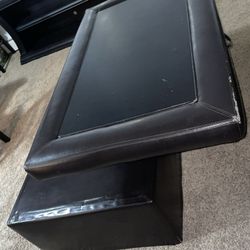 Ottoman Pop up Table