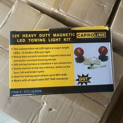 New Led Waterproof Submersible Towing Magnetic Truck Trailer Side Marker Lights Kit