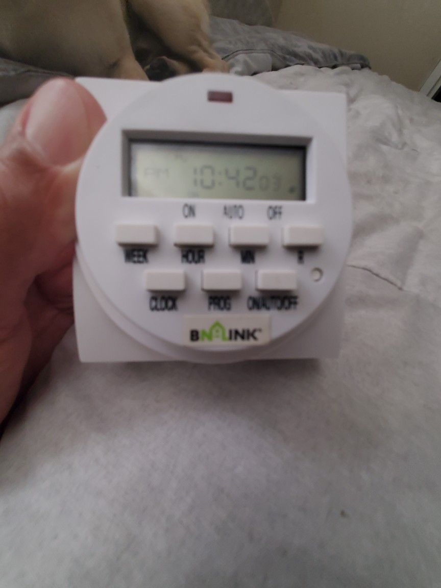 Programmable On/Off Timer - Heavy Duty