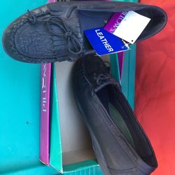 New leather shoes with tags size 10 only $10