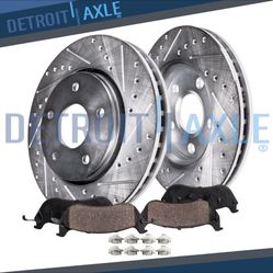 Drilled And Slotted Rotors