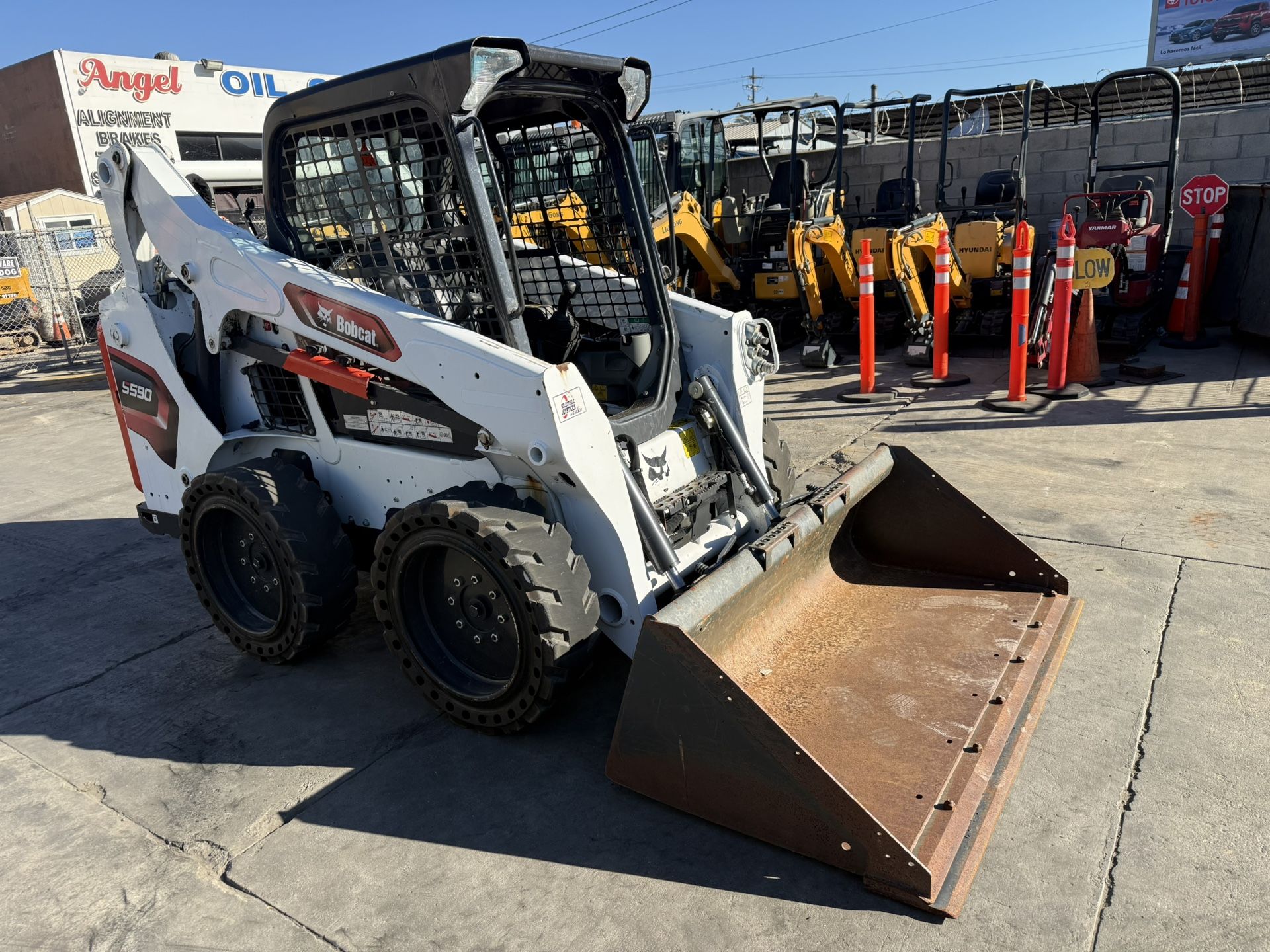2023 Bobcat S590 Skid Steer Loader with 585 Hours