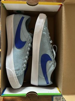 OBO Nike SB Zoom Blazer Low Pro GT Size 13 – Light Blue/Royal Blue – Clean 🔥