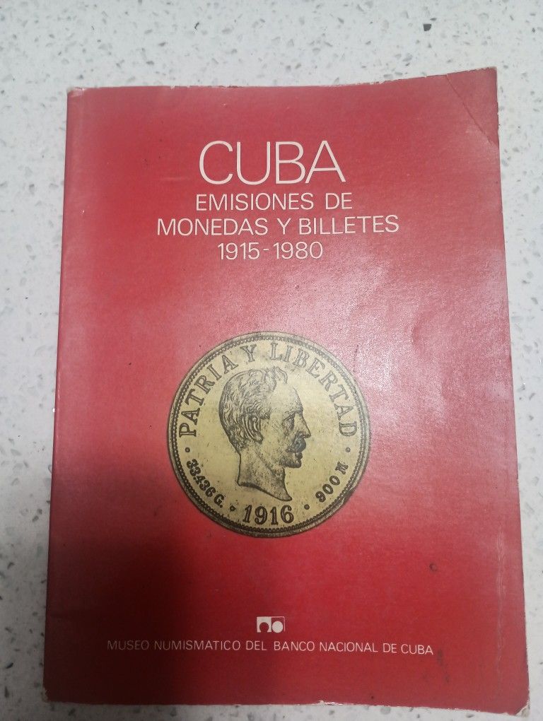 Cuba Numismatica Libro