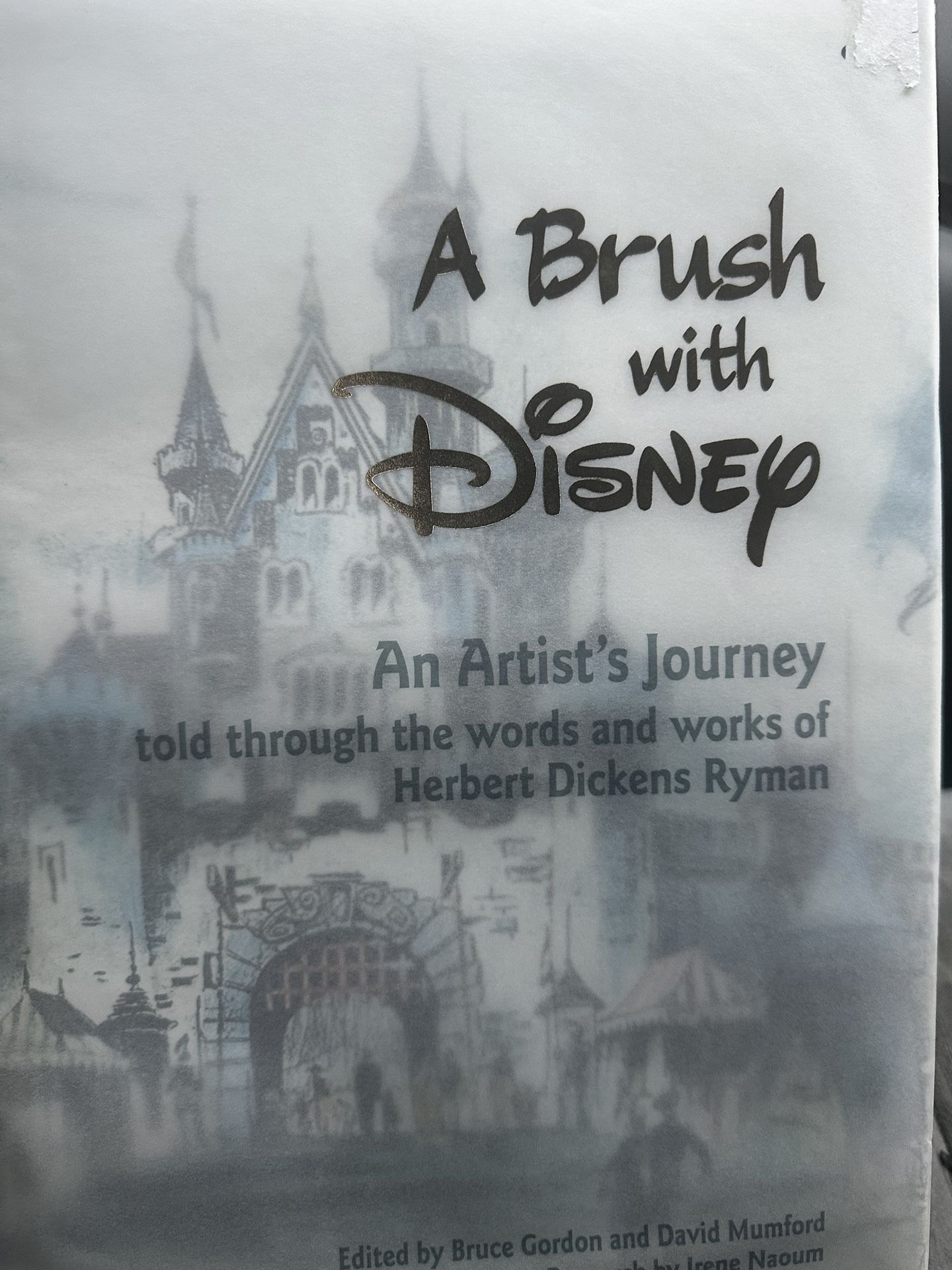 A Brush With Disney An Artist Journey. Book