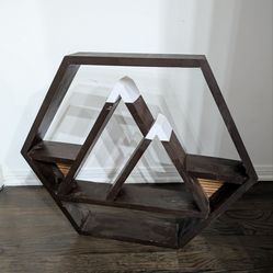 Like New - 20" Decorative Wood Shelf