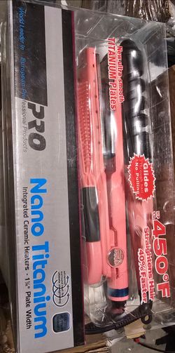 Pro Nano Titanium Flat Iron