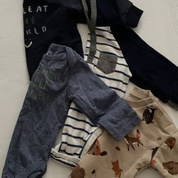 Baby Clothes Size On Pic $10 For All