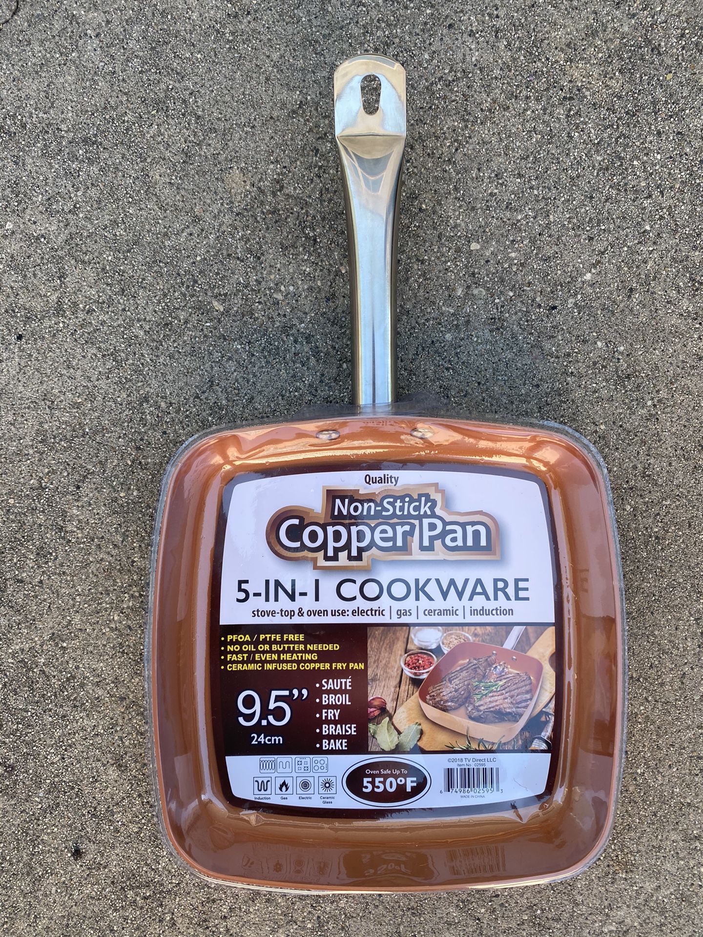 Nonstick copper Pan