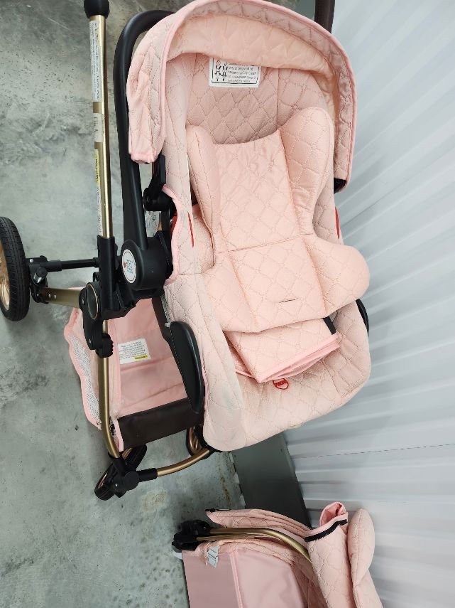 Pink Stroller