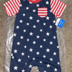 Patriotic Romper Toddler Boy Or Girl
