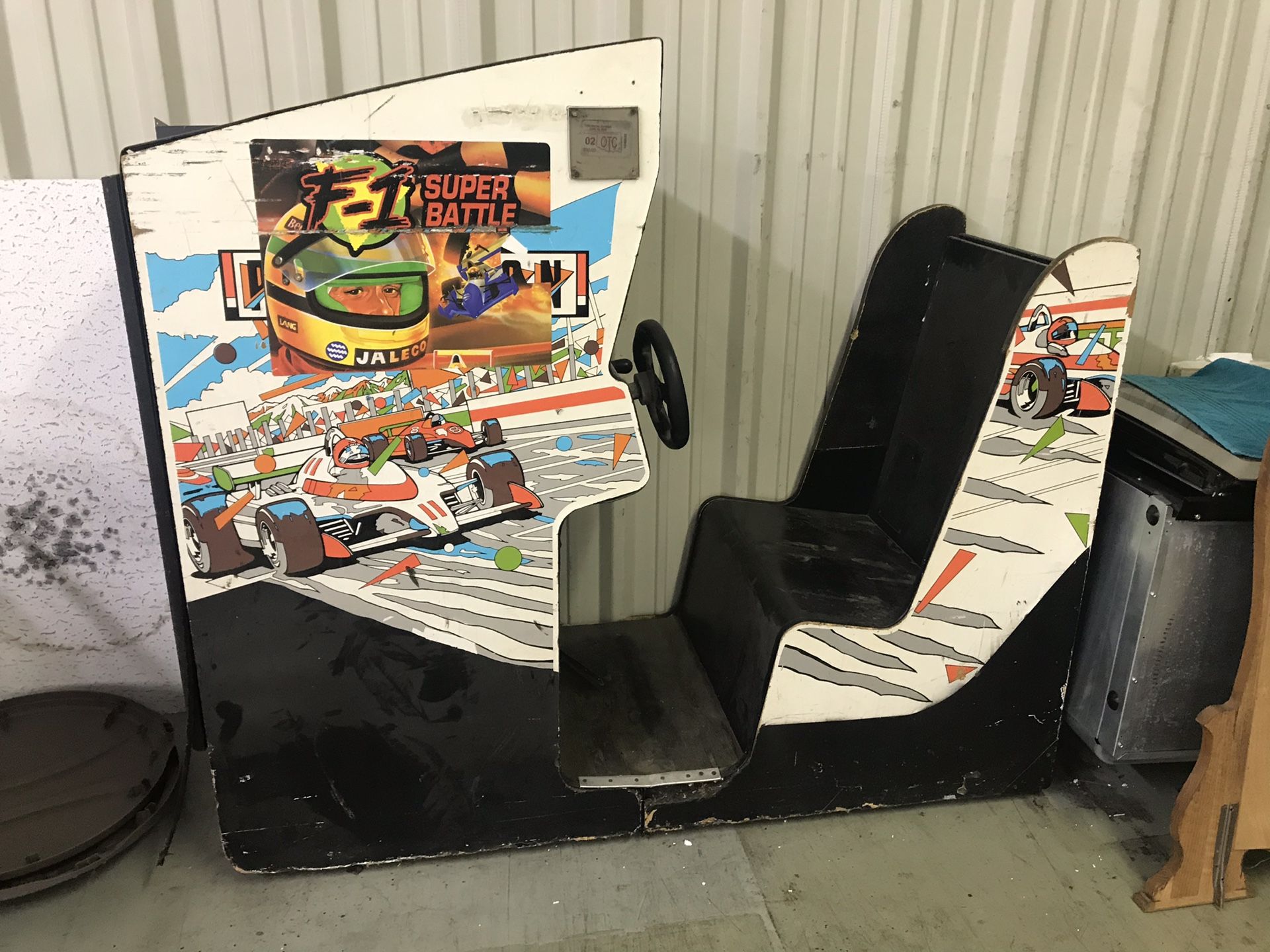 Pole Position Arcade Cabinet